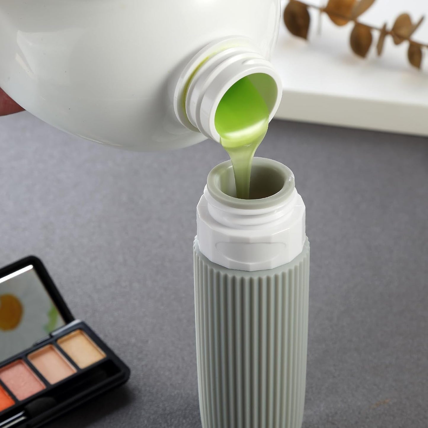 Leak Proof Squeezable Silicone Bottles