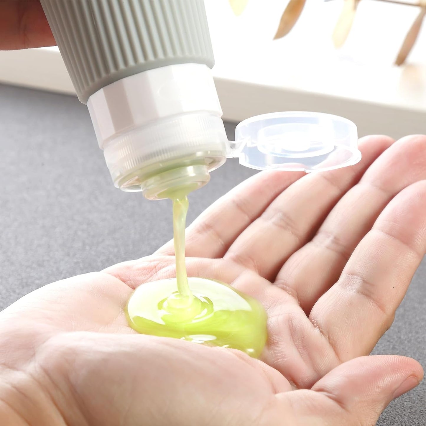 Leak Proof Squeezable Silicone Bottles