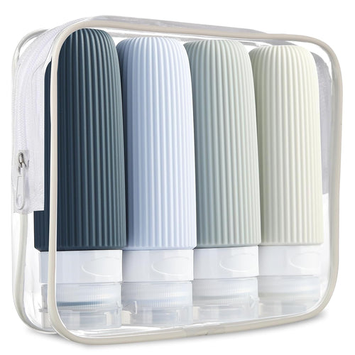 Leak Proof Squeezable Silicone Bottles