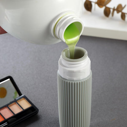 Leak Proof Squeezable Silicone Bottles