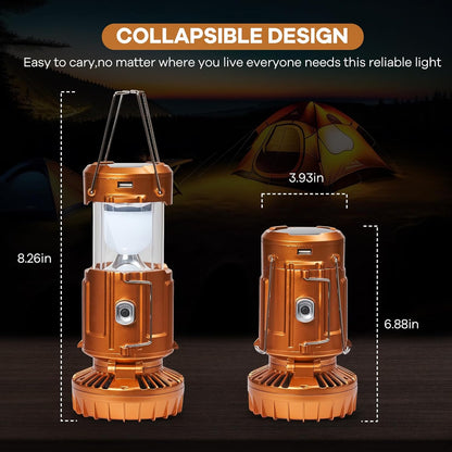Portable LED Lanterns Camping Fans