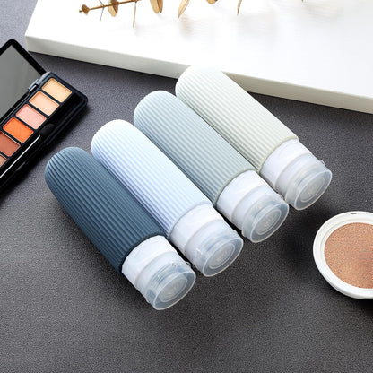 Leak Proof Squeezable Silicone Bottles