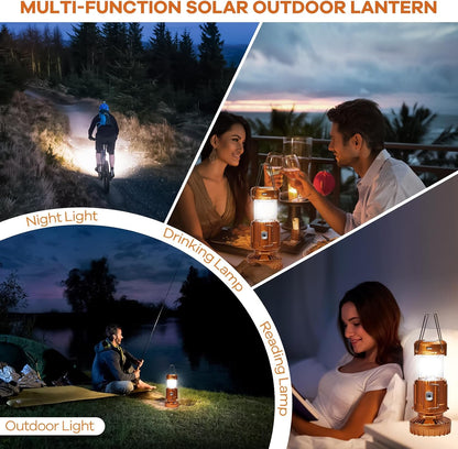 Portable LED Lanterns Camping Fans