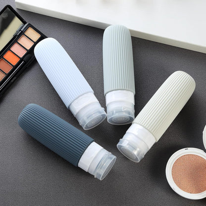 Leak Proof Squeezable Silicone Bottles